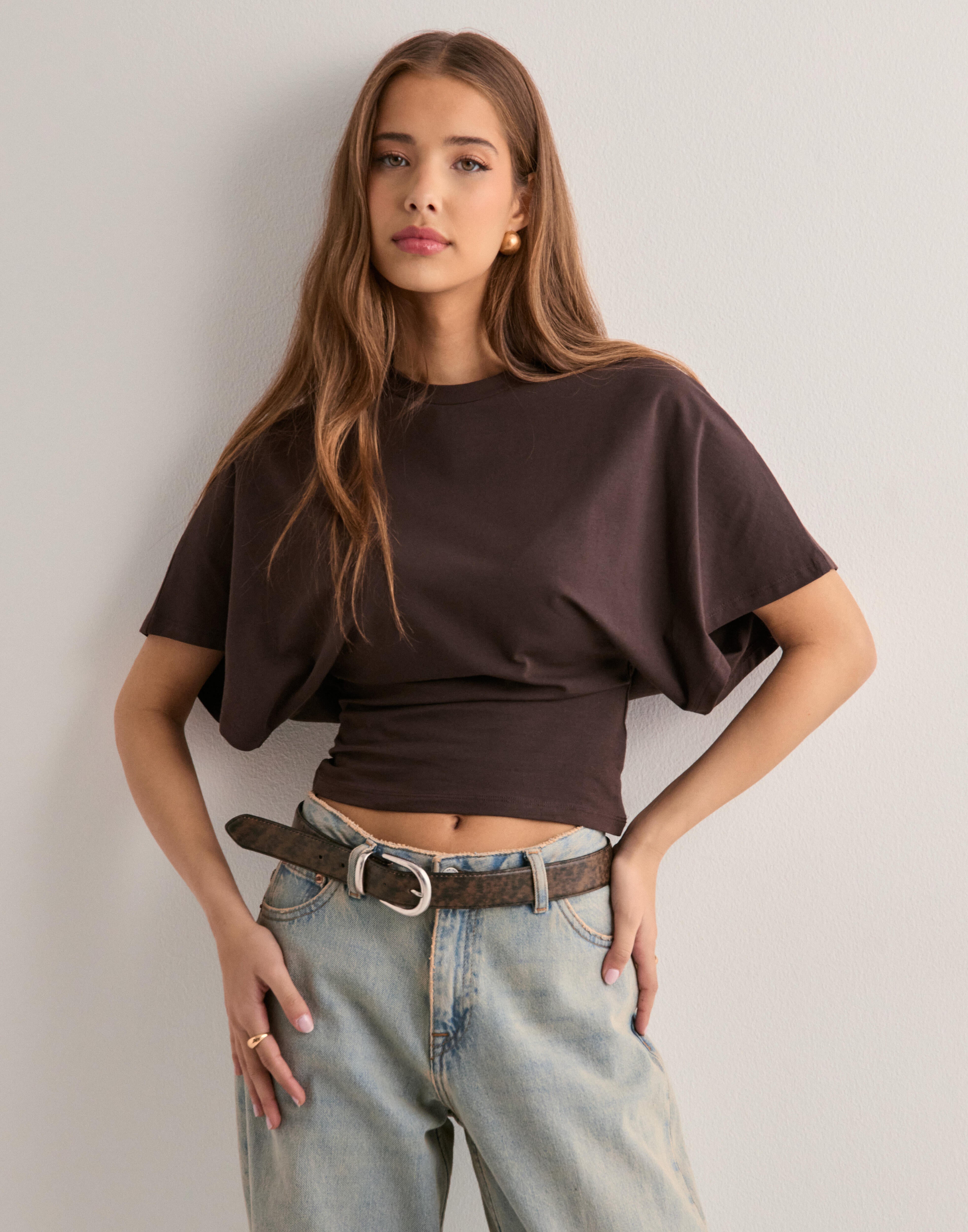 Terraluxe T-Shirt mit weiten Ärmeln