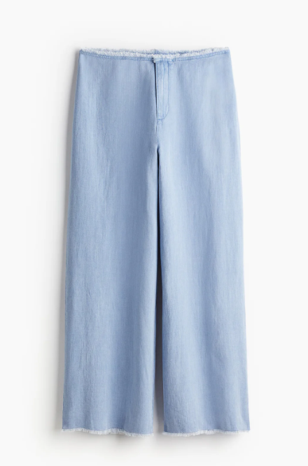 Hose aus Leinenmischung