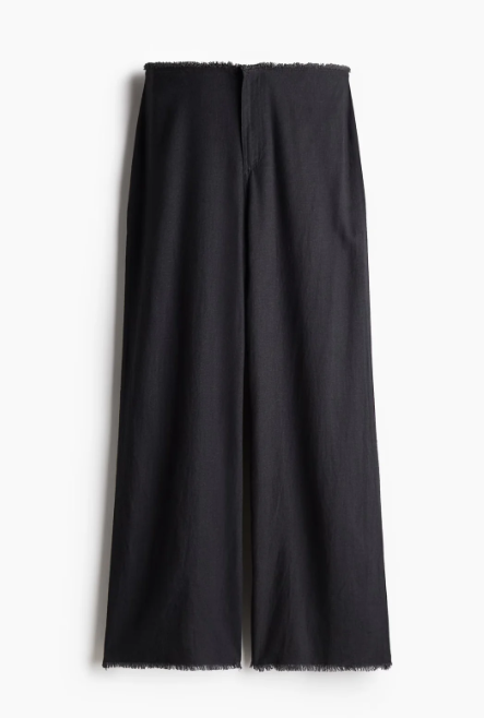 Hose aus Leinenmischung