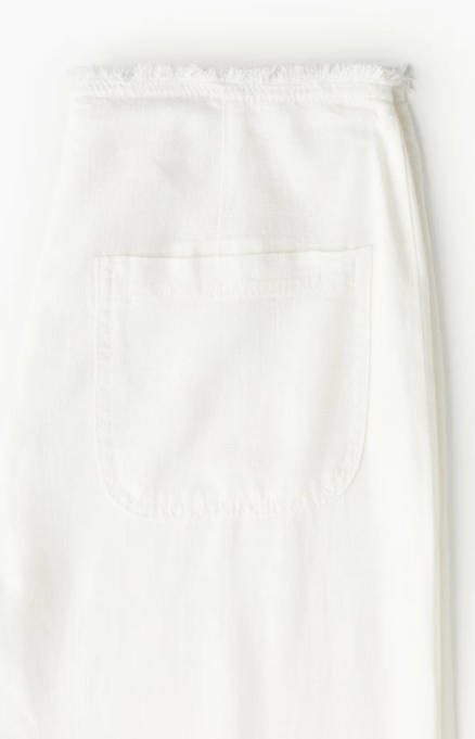 Hose aus Leinenmischung