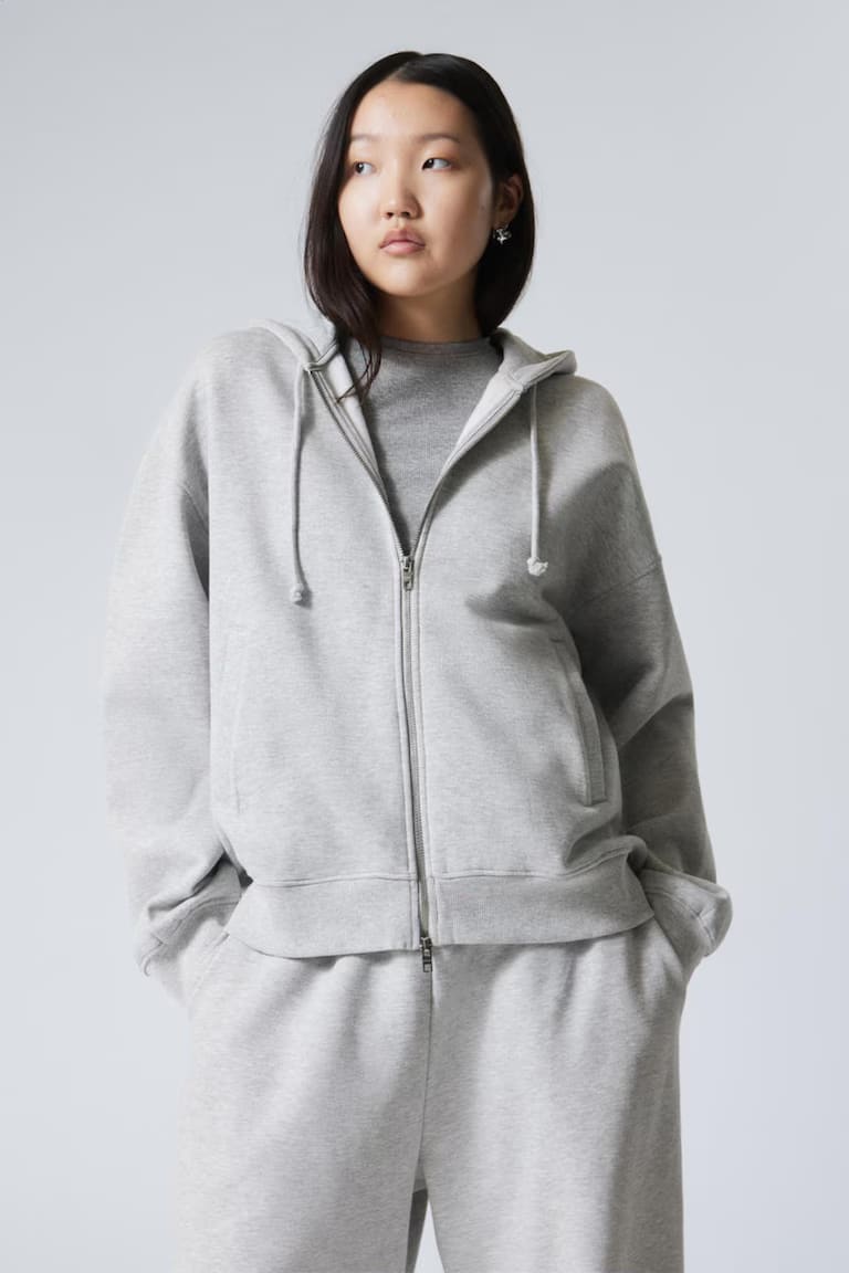 (Vorbestellung) Grijze Zip-Up