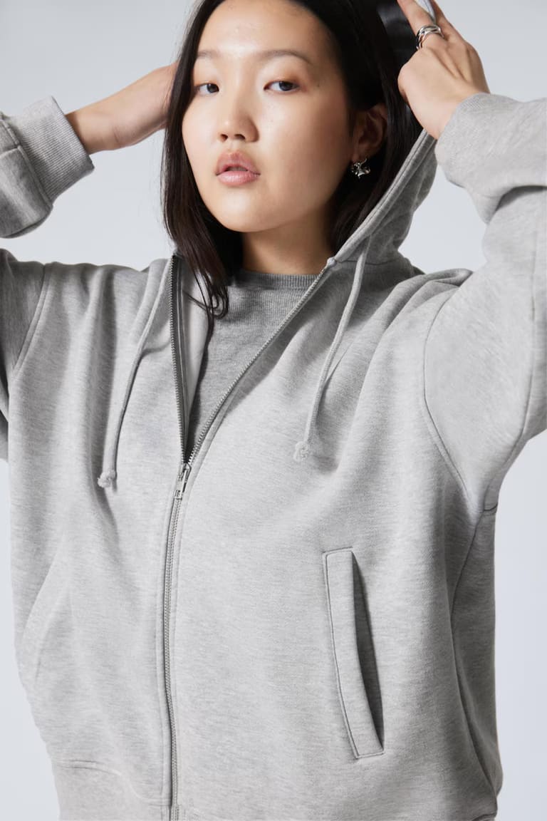 (Vorbestellung) Grijze Zip-Up