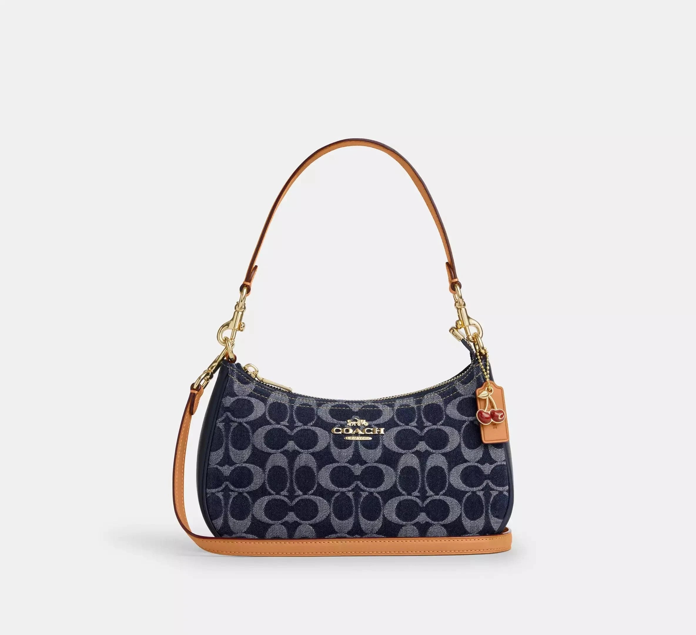 Teri Denim Schultertasche