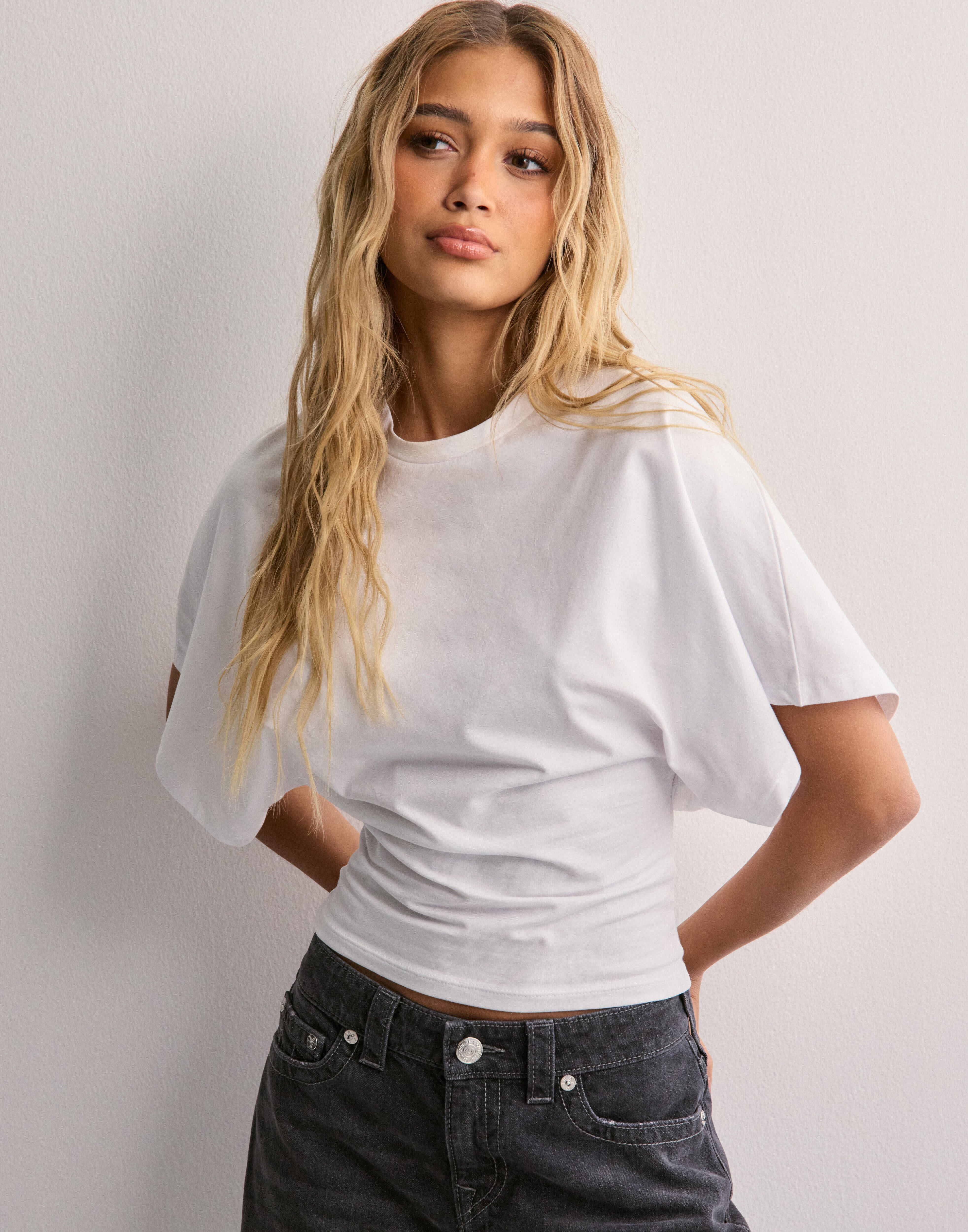 Terraluxe T-Shirt mit weiten Ärmeln 