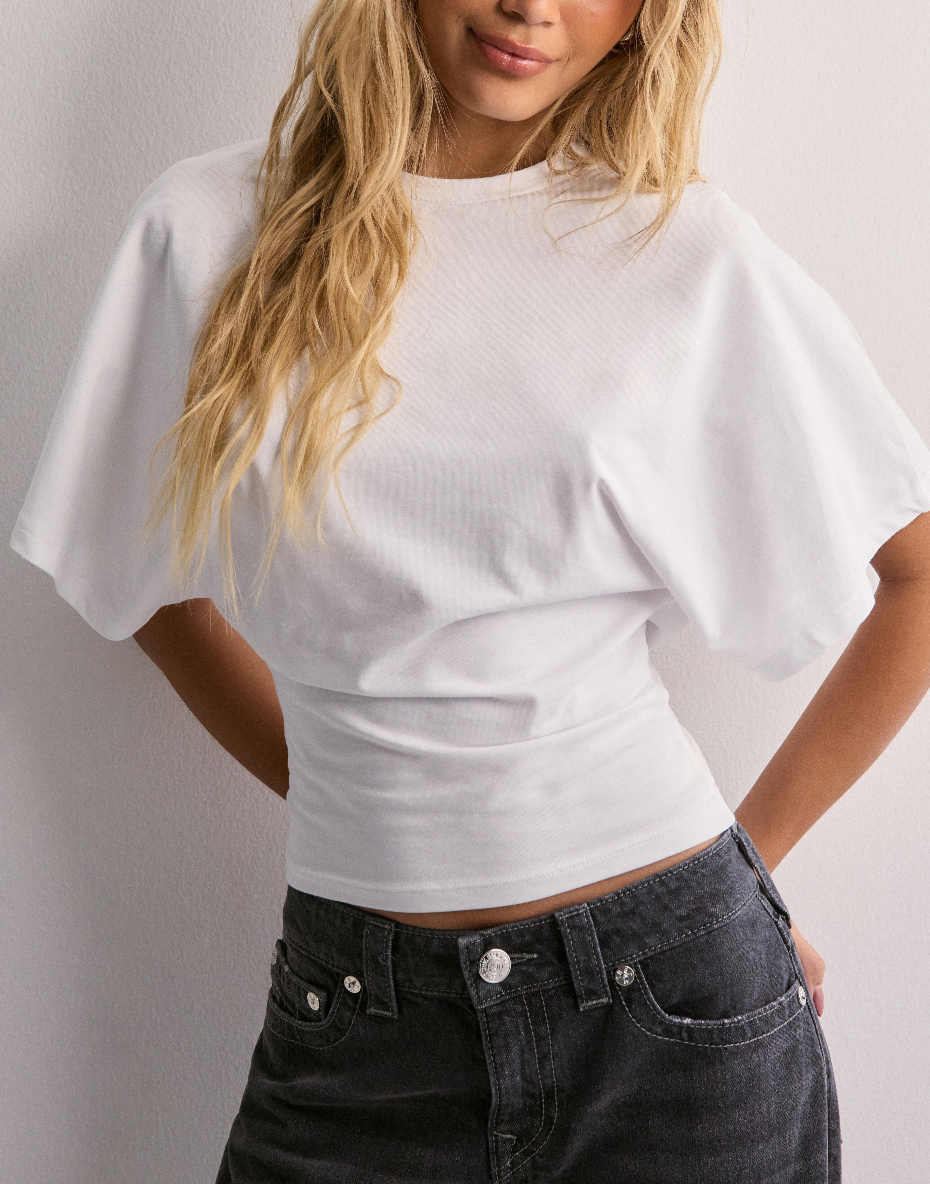 Terraluxe T-Shirt mit weiten Ärmeln 