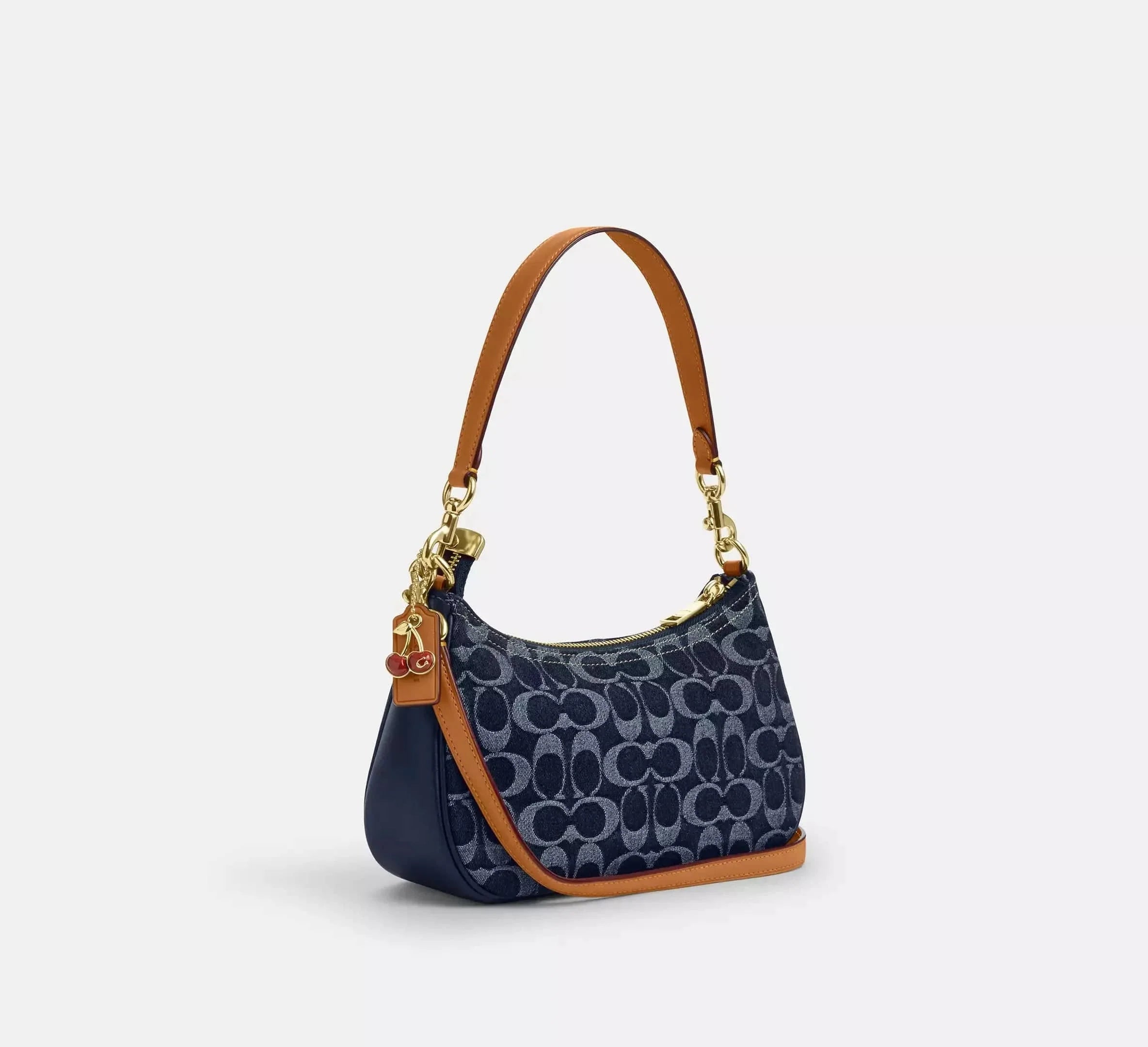 Teri Denim Schultertasche