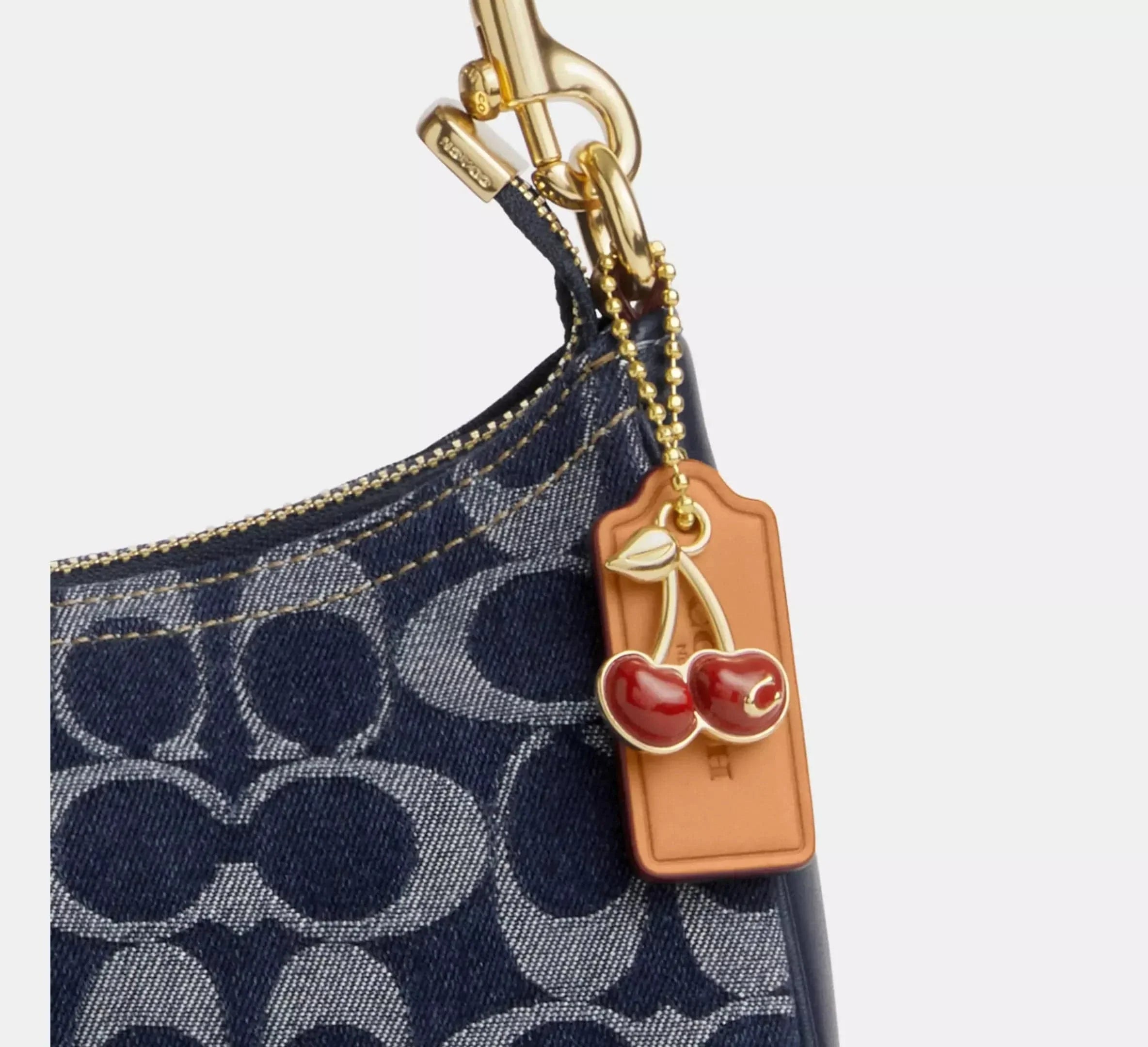 Teri Denim Schultertasche