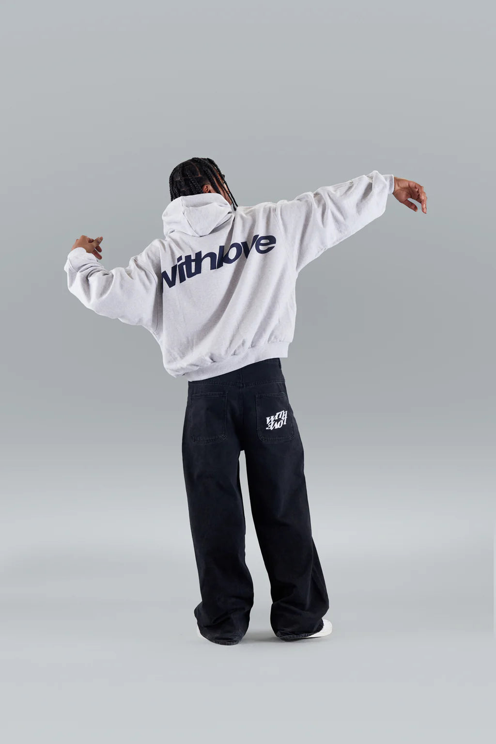 Kapuzenpullover „With Love“