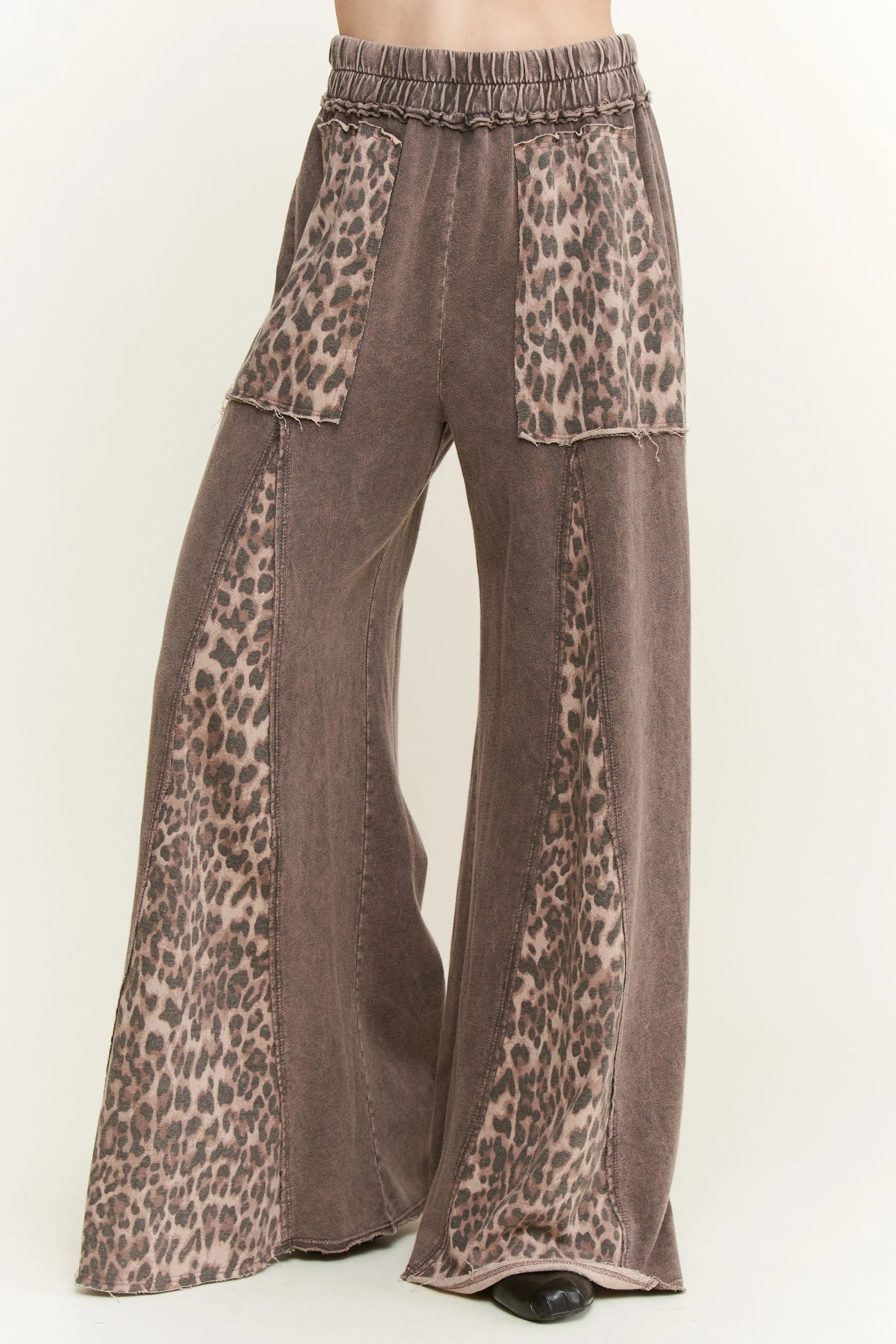 Urban Leopard Patch Pants